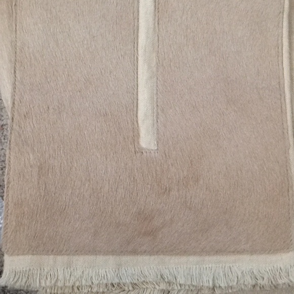 BCBG MaxAzria Collection Beige Hook Zip Closure Burlap Frayed Hem Pants … - Picture 10 of 10